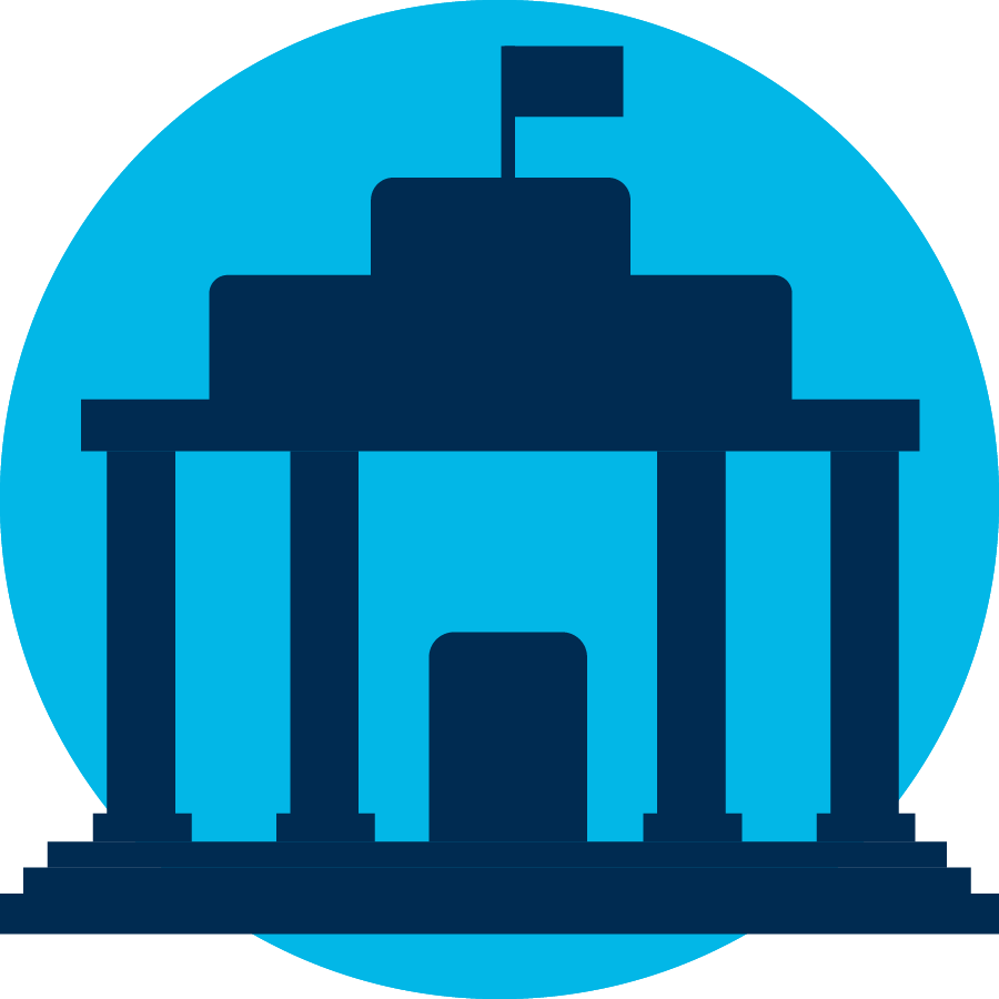Governance and Public Policy, including civil society and media Icon.png
