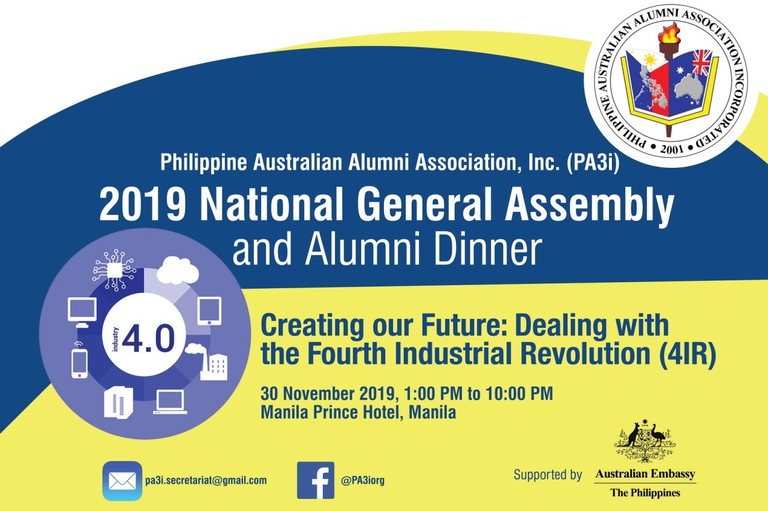 30 November PA3i National General Assembly and Alumni Dinner
