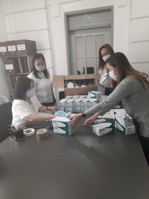 PHRMO staff preparing to distribute Photo.jpg