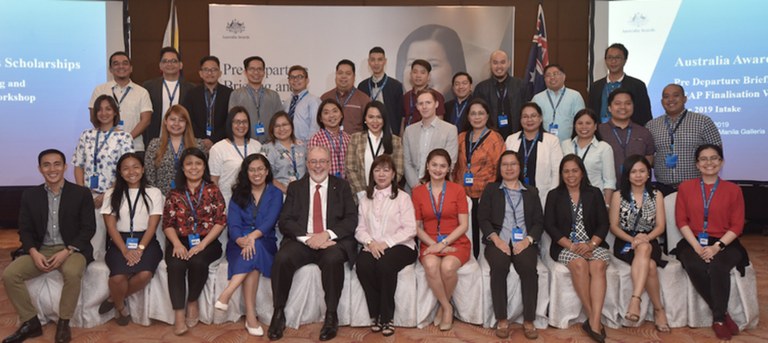 Australian Ambassador sends off Filipino Australia Awards scholars