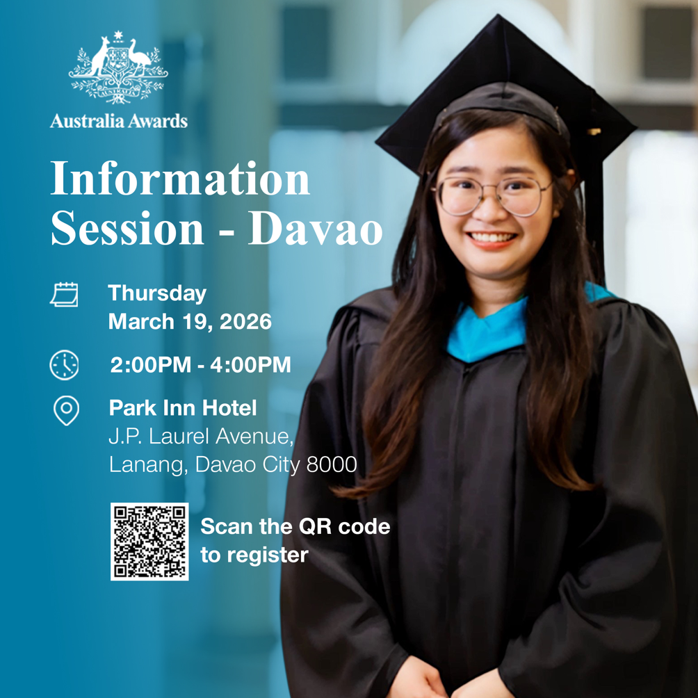 Australia Awards 2027 Intake Information Session - Davao